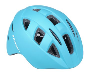 Dětská cyklistická helma PRO-T Plus Murcia In mold tyrkysová matná