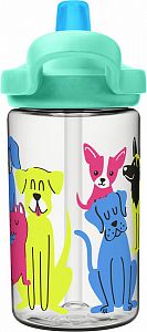 Dětská láhev CamelBak Eddy+ Kids 0,4l Rainbow Dogs