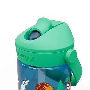 Dětská láhev CamelBak Thrive Flip Straw Kids 0,4l Friendly Forest