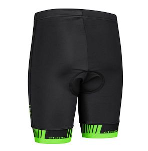 Dětské cyklistické kalhoty Etape Junior 2.0 černá/zelená