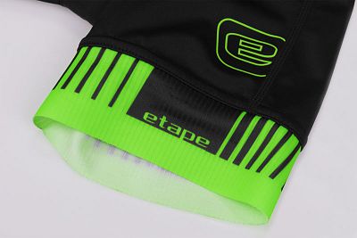 Dětské cyklistické kalhoty Etape Junior 2.0 černá/zelená