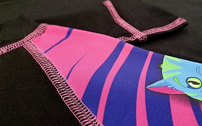 Dětské funkční spodky Suspect Animal ŠKLÍBA černá Bamboo Ultra