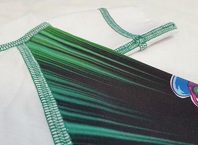 Dětské funkční spodky Suspect Animal T-REX bílá Bamboo Ultra