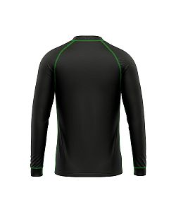 Dětské funkční triko s dlouhým rukávem Suspect Animal ALIEN černá Bamboo Light New