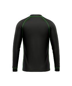 Dětské funkční triko s dlouhým rukávem Suspect Animal ALIEN černá Bamboo Ultra
