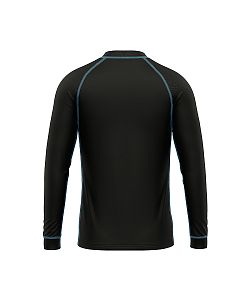 Dětské funkční triko s dlouhým rukávem Suspect Animal CHAMELEON černá Bamboo Ultra