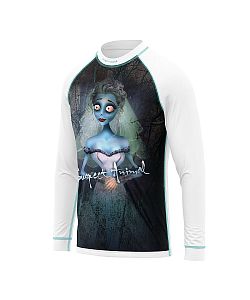 Dětské funkční triko s dlouhým rukávem Suspect Animal EMILY bílá Bamboo Light New