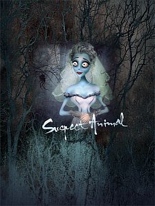 Dětské funkční triko s dlouhým rukávem Suspect Animal EMILY bílá Bamboo Light New