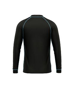 Dětské funkční triko s dlouhým rukávem Suspect Animal EMILY černá Bamboo Light New