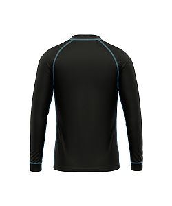 Dětské funkční triko s dlouhým rukávem Suspect Animal EMILY černá Bamboo Ultra