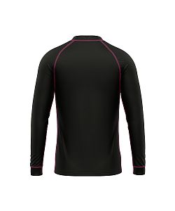 Dětské funkční triko s dlouhým rukávem Suspect Animal HAWAII černá Bamboo Light New