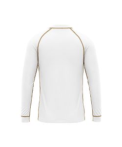 Dětské funkční triko s dlouhým rukávem Suspect Animal KEEP CALM bílá Bamboo Ultra