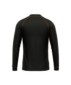 Dětské funkční triko s dlouhým rukávem Suspect Animal KEEP CALM černá Bamboo Ultra