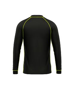 Dětské funkční triko s dlouhým rukávem Suspect Animal ROBOKOČKA černá Bamboo Ultra