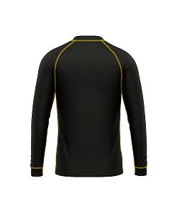 Dětské funkční triko s dlouhým rukávem Suspect Animal ROBOPES černá Bamboo Heavy