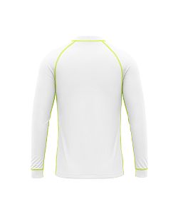 Dětské funkční triko s dlouhým rukávem Suspect Animal ROBORYBA bílá Bamboo Heavy