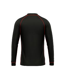 Dětské funkční triko s dlouhým rukávem Suspect Animal ROBOT černá Bamboo Heavy