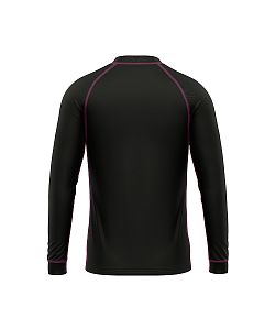 Dětské funkční triko s dlouhým rukávem Suspect Animal ŠKLÍBA černá Bamboo Ultra
