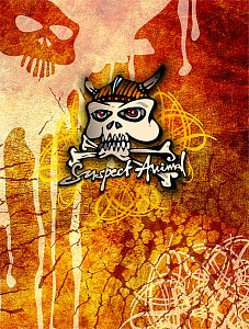 Dětské funkční triko s dlouhým rukávem Suspect Animal VIKING bílá Bamboo Heavy