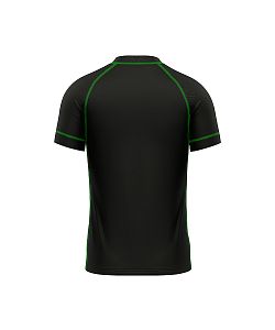 Dětské funkční triko s krátkým rukávem ALIEN černá Bamboo Ultra