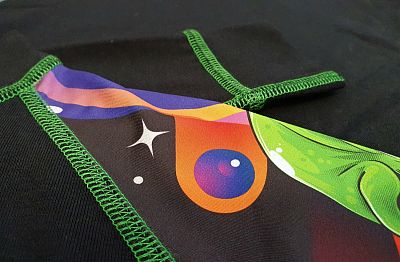 Dětské funkční triko s krátkým rukávem Suspect Animal ALIEN černá Bamboo Ultra