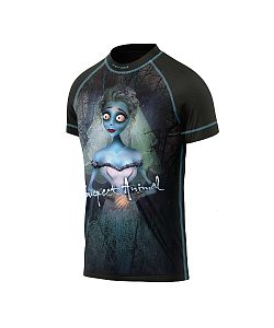 Dětské funkční triko s krátkým rukávem Suspect Animal EMILY černá Bamboo Ultra