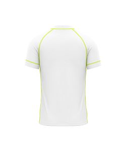 Dětské funkční triko s krátkým rukávem Suspect Animal ROBORYBA bílá Bamboo Light