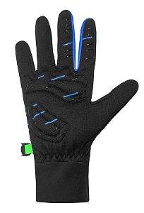 Dětské zimní rukavice Etape Puzzle černá/modrá