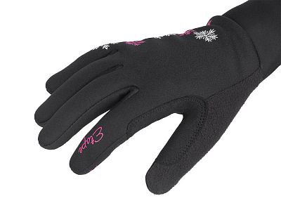 Dětské zimní rukavice Etape Puzzle WS černá/růžová