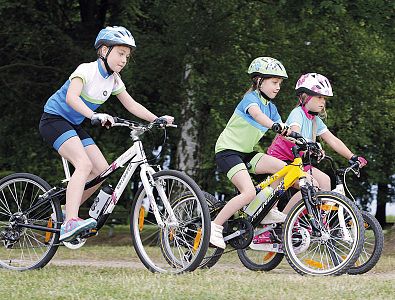 Dětský cyklistický dres Etape Bambino modrá/červená