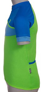 Dětský cyklistický dres Etape Peddy zelená/modrá