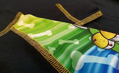 Dětský funkční set Suspect Animal ROBOPES černá Bamboo Ultra