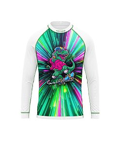 Dětský funkční set Suspect Animal T-REX bílá Bamboo Ultra