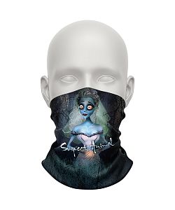 Dětský multifunkční šátek Suspect Animal EMILY černá