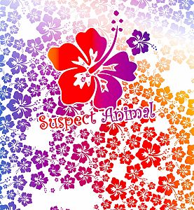 Dětský multifunkční šátek Suspect Animal HAWAII růžová