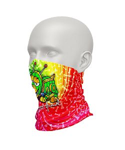 Dětský multifunkční šátek Suspect Animal ROBOPES žlutá