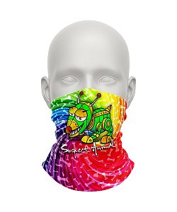 Dětský multifunkční šátek Suspect Animal ROBOPES žlutá