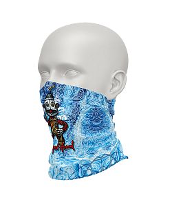 Dětský multifunkční šátek Suspect Animal ROBOT modrá