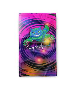 Dětský multifunkční šátek Suspect Animal ŠKLÍBA fialová