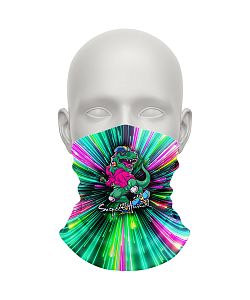 Dětský multifunkční šátek Suspect Animal T-REX zelená