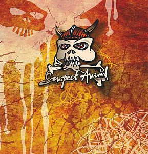 Dětský multifunkční šátek Suspect Animal VIKING hnědá