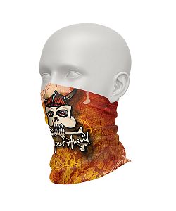 Dětský multifunkční šátek Suspect Animal VIKING hnědá