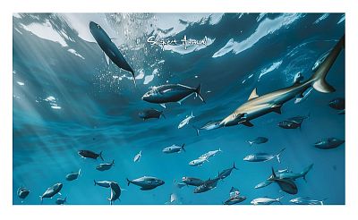 Funkční sportovní čepice Suspect Animal SHARK