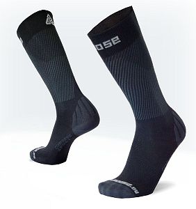 Kompresní cyklistické ponožky MOOSE Compress SPURT černá