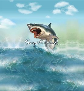 Multifunkční šátek Suspect Animal SHARK