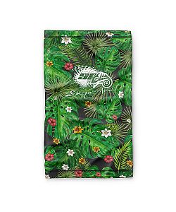 Multifunkční šátek Suspect Animal Tropical černá