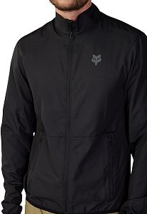 Pánská cyklistická bunda Fox Ranger Wind Jacket Black