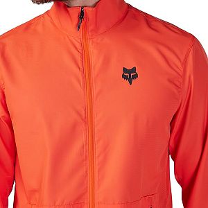 Pánská cyklistická bunda Fox Ranger Wind Jacket Orange Flame