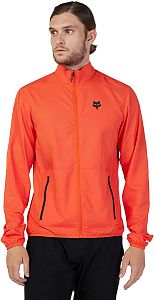 Pánská cyklistická bunda Fox Ranger Wind Jacket Orange Flame