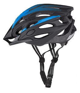 Pánská cyklistická helma Etape Twister černá/modrá mat